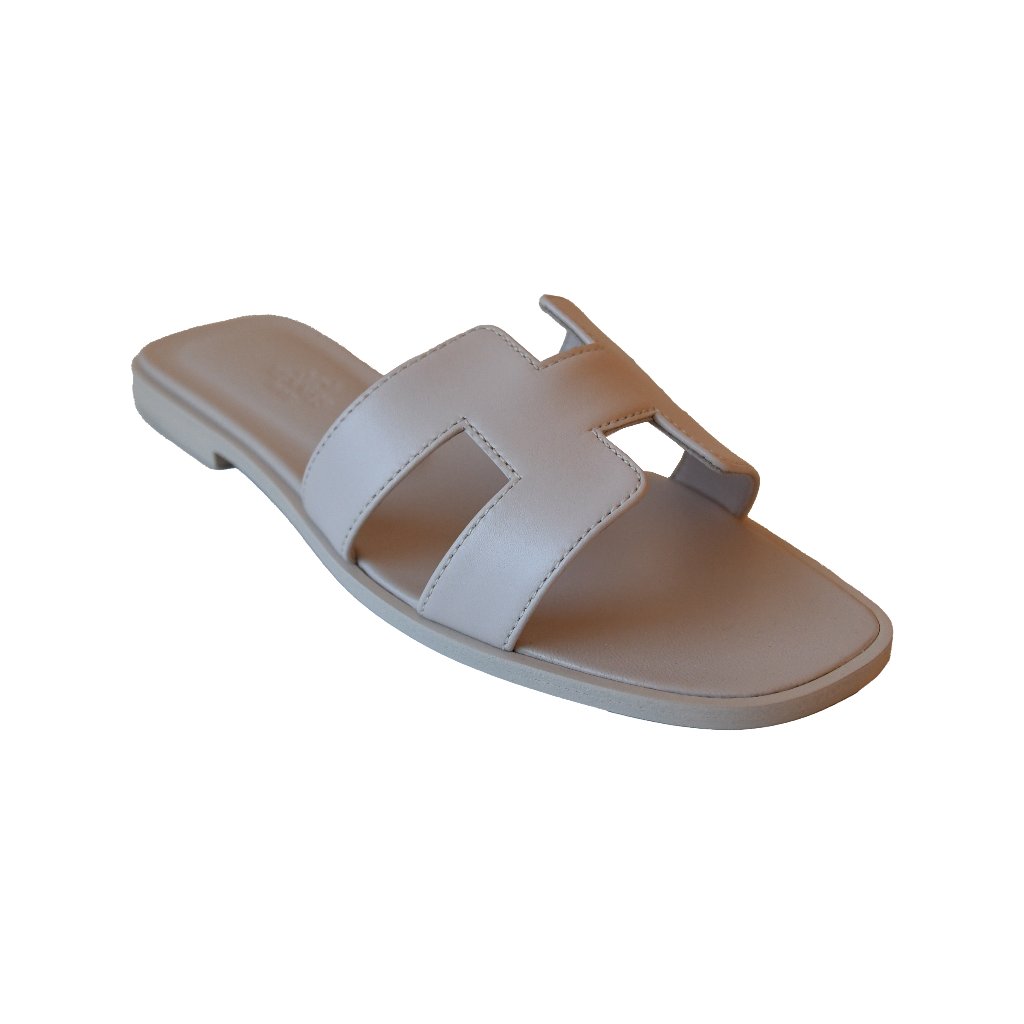 Hermes Oran Sandals Pink